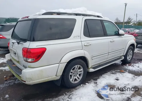 2006 Toyota Sequoia Limited V8 from USA, damaged, VIN 5TDZT38A86S271004